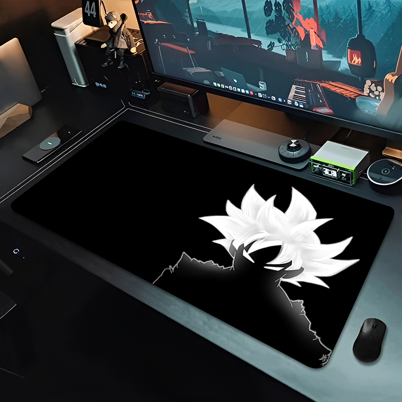 Pc Gaming Lounge - Alfombrilla de Ratón DBZ Black Anime