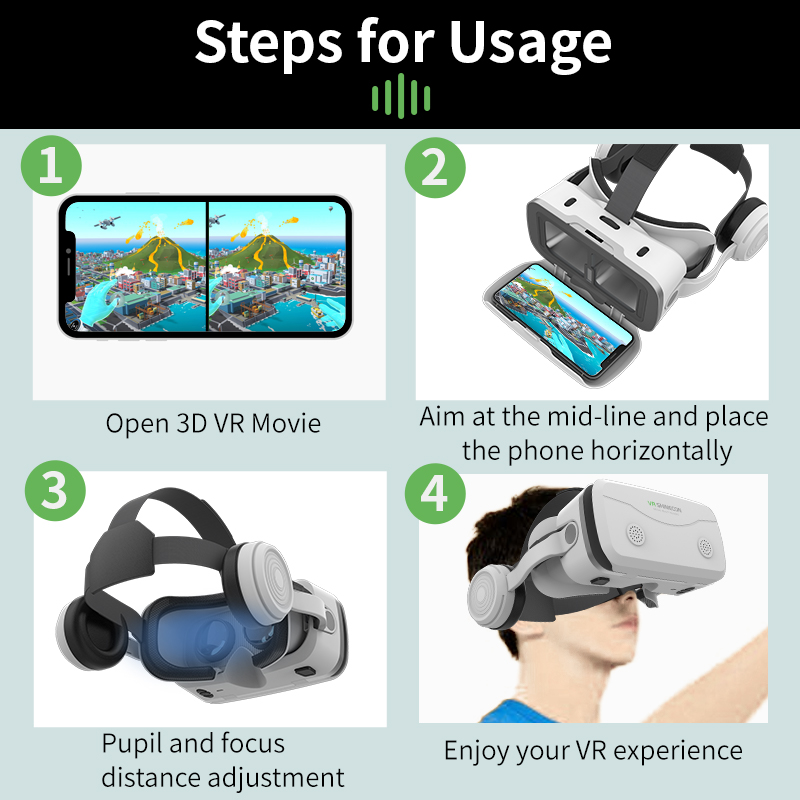 3D Viar teléfono realidad Virt - Vr Headset Pc reseña y precio