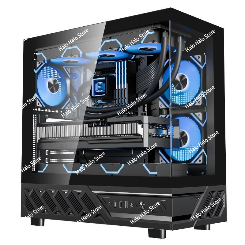 Caja de PC ATX Seaview blanca, - Pc Gaming Liquid reseña y precio