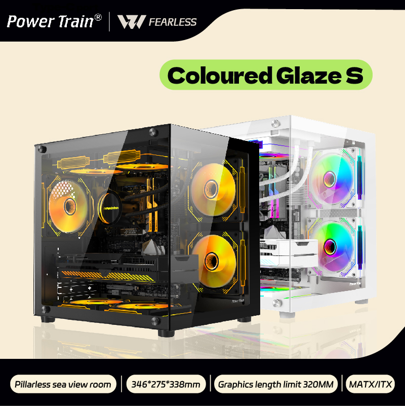 Caja de PC Power Train con esm - Pc Gaming Fullset reseña y precio