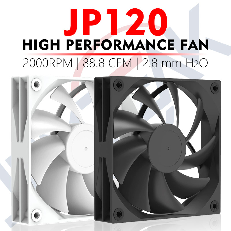 JUMPEAK JP120 ventilador de 12 - Pc Gaming Liquid reseña y precio