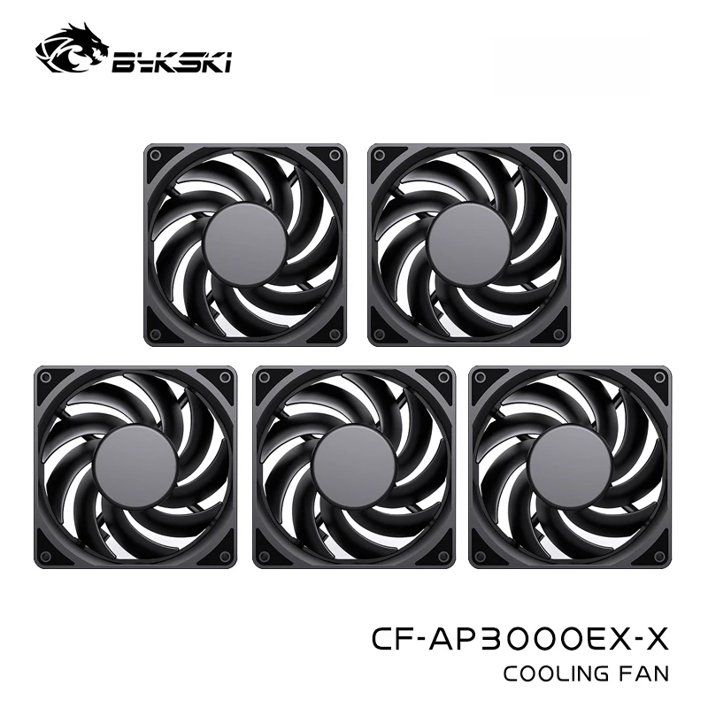 Bykski-ventilador de 120mm par - Pc Water Cooling reseña y precio
