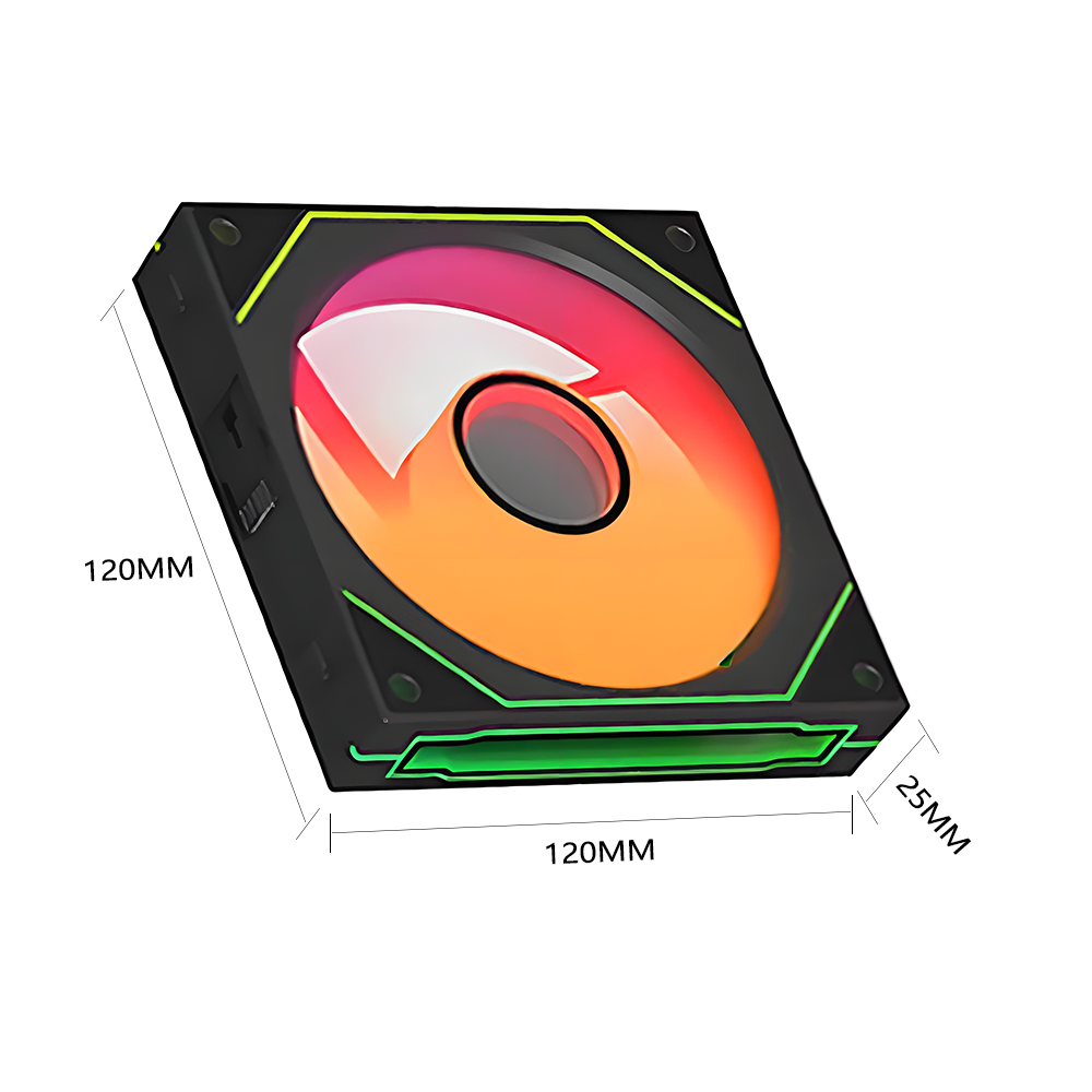 Ventilador de PC de 120 mm ARG - Pc Water Cooling reseña y precio