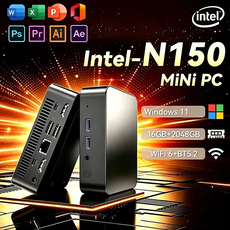NUEVO Mini PC con Windows 11,  - Pc Gaming Intel reseña y precio